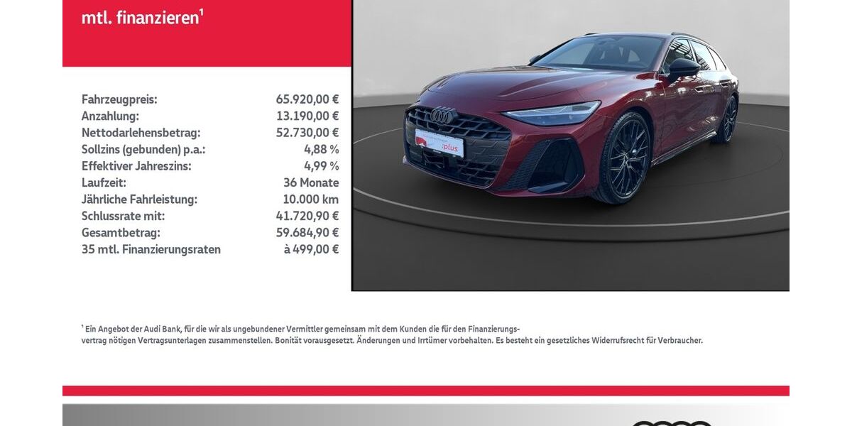 Audi A6 1.634 km 65.920 &euro; Nordhausen 99734