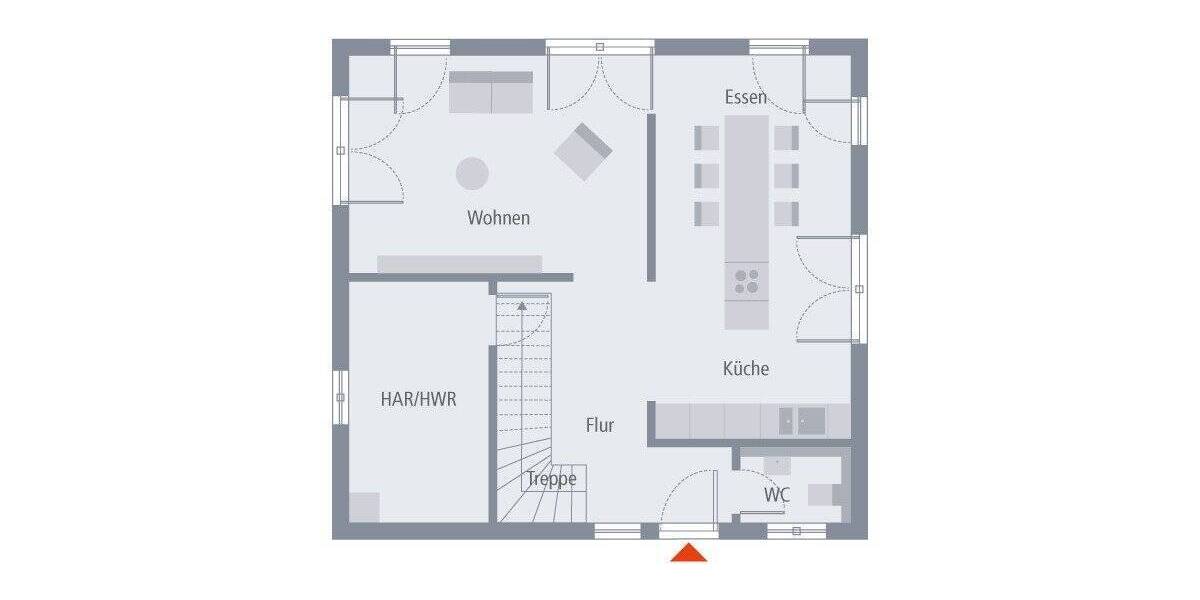 Einfamilienhaus Idesheim - 5 Zimmer, 135 m&sup2;, 397.900&euro; | Angebot:26435210