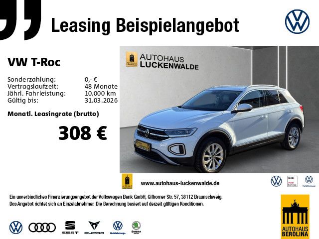 VW T-Roc 33.707 km 26.444 &euro; Luckenwalde 14943