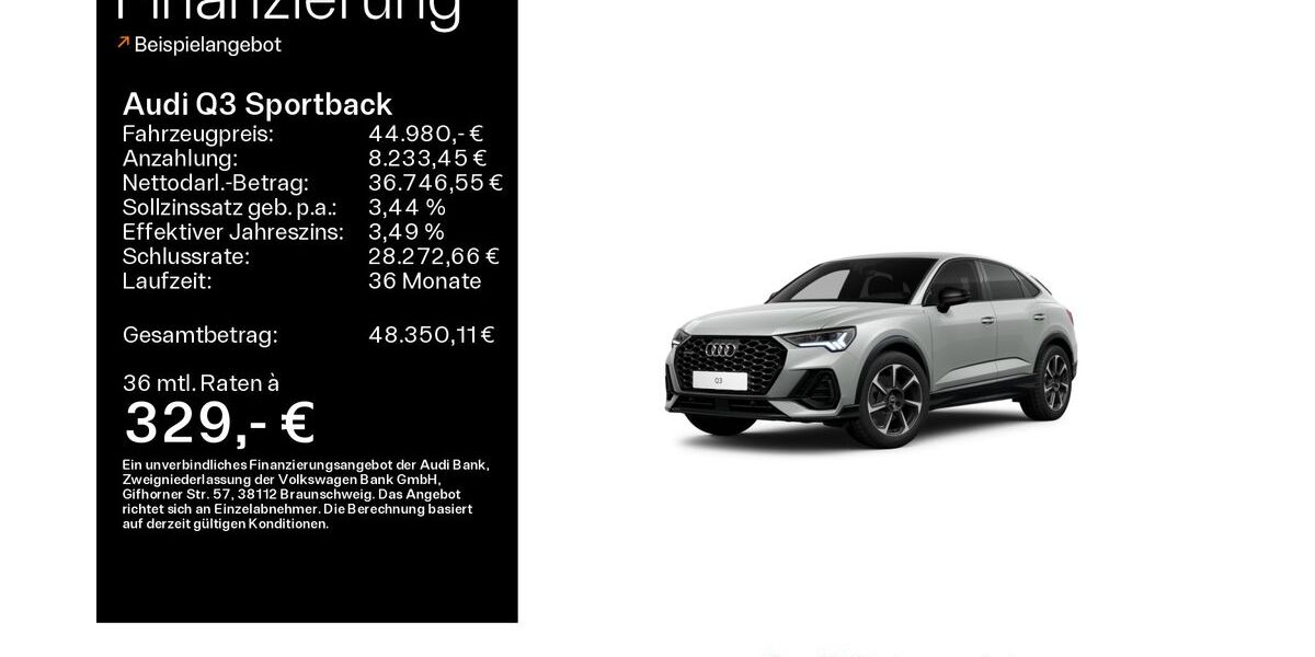 Audi Q3 20.448 km 44.980 &euro; Coburg 96450