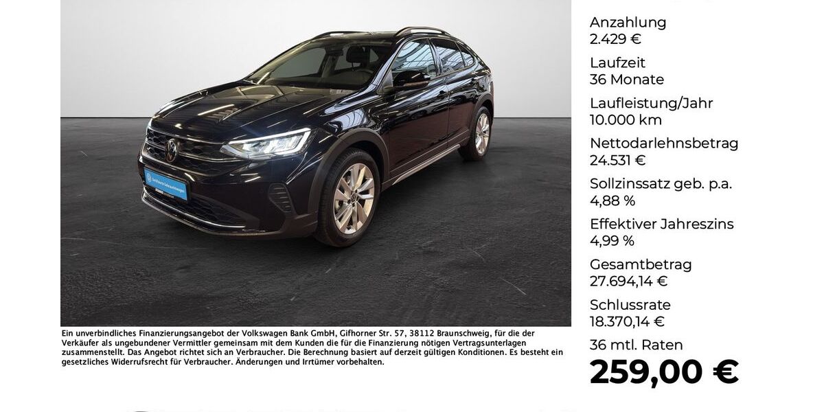 VW Taigo 8.587 km 26.690 &euro; Osnabrück 49078