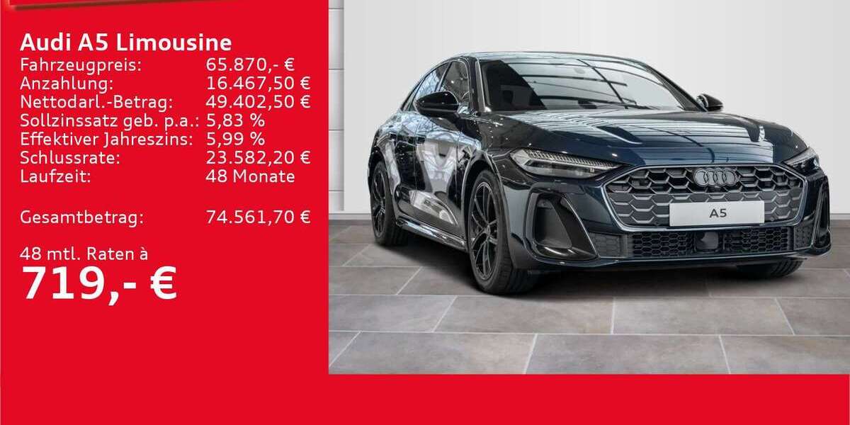 Audi A5 2.000 km 65.870 &euro; Ulm 89073