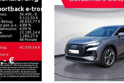 Audi Q4 e-tron 39.184 km 35.520 € Kehl 77694