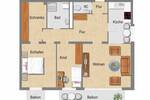 Etagenwohnung Ehingen (Donau) Ehingen - 3 Zimmer, 75 m&sup2;, 171.000&euro; | Angebot:26190196