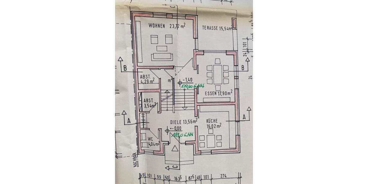 Doppelhaushälfte Trier Feyen-Weismark - 5 Zimmer, 179 m&sup2;, 1.600&euro; | Angebot:26225353
