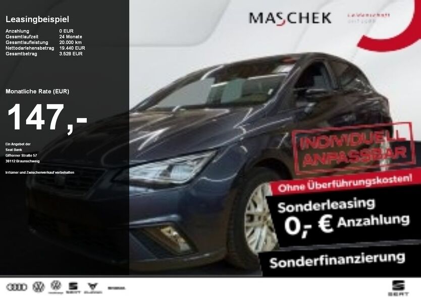 Seat Ibiza 21.450 km 18.240 € Weiden 92637