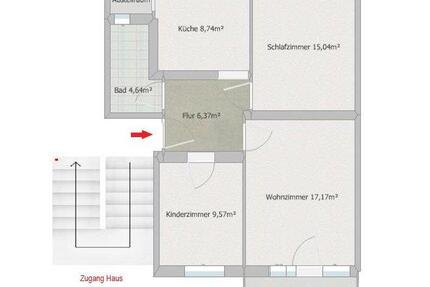 Wohnung Erfurt Johannesvorstadt - 3 Zimmer, 65 m&sup2;, 156.400&euro; | Angebot:26356104
