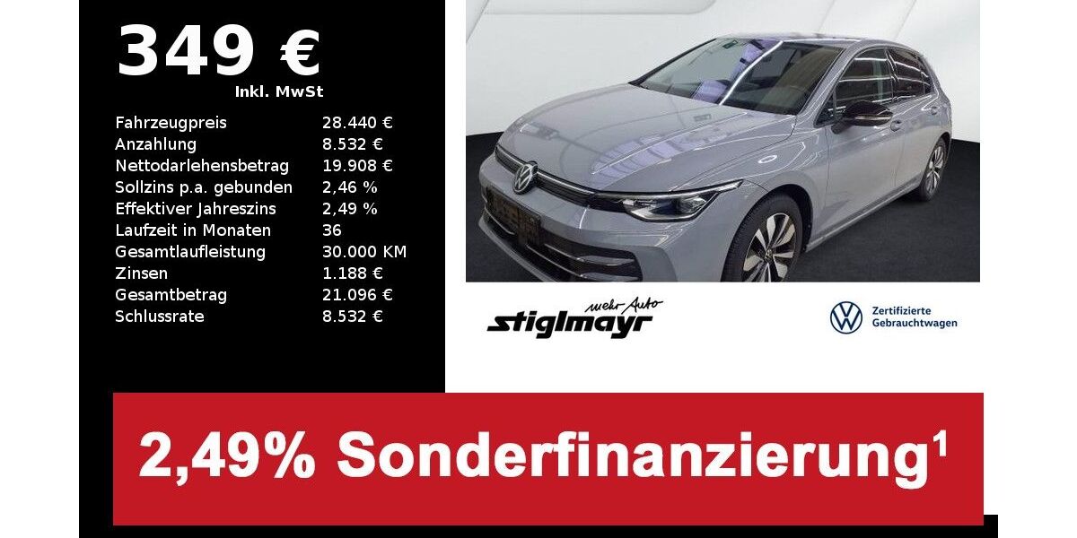 VW Golf 27.133 km 28.440 &euro; Pfaffenhofen/Ilm 85276