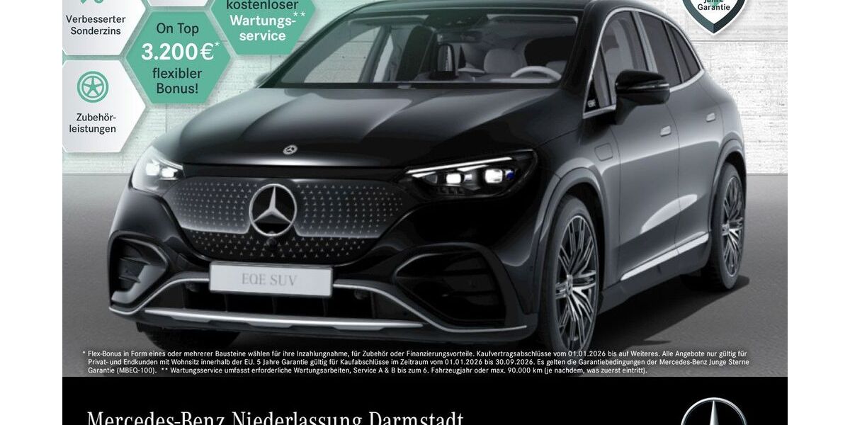 Mercedes-Benz EQE SUV 9.596 km 65.990 &euro; Darmstadt 64295