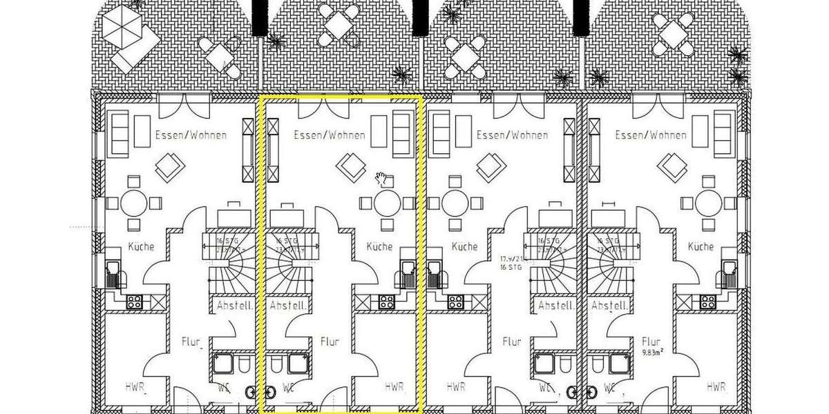 Einfamilienhaus Scheeßel - 5 Zimmer, 122 m&sup2;, 1.300&euro; | Angebot:27135594