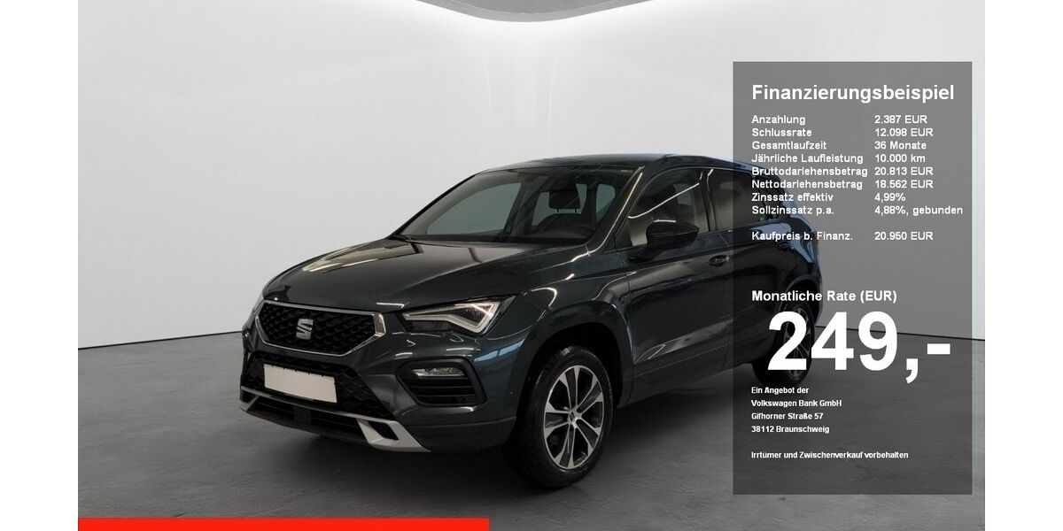 Seat Ateca 57.079 km 20.950 &euro; Regensburg 93055