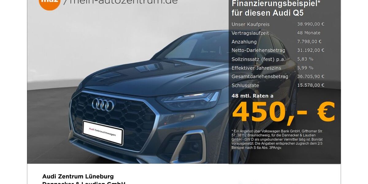 Audi Q5 51.562 km 38.990 &euro; Lüneburg 21337