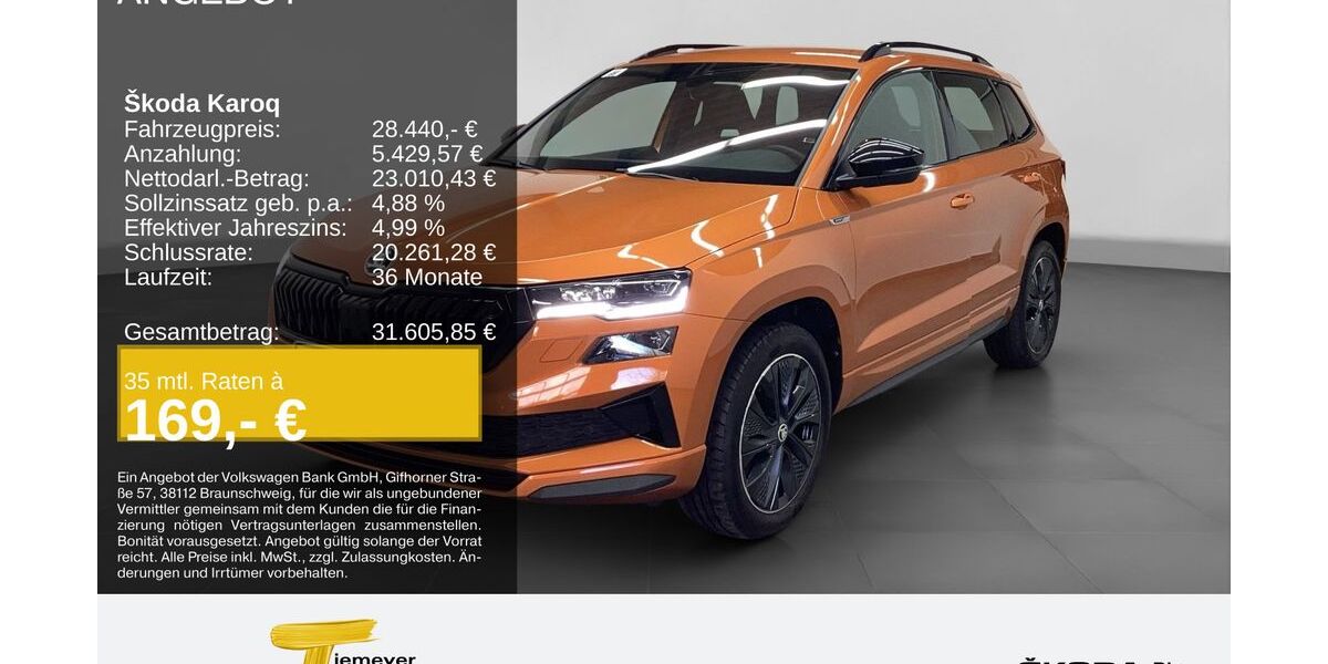Skoda Karoq 58.380 km 27.970 &euro; Bochum 44809