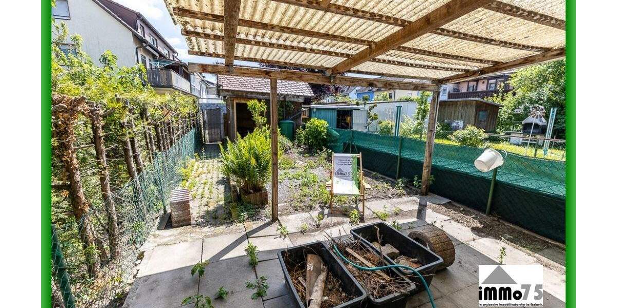 Reihenmittelhaus Ettlingen - 4 Zimmer, 90 m&sup2;, 149.000&euro; | Angebot:24036724