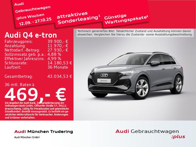Audi Q4 e-tron 24.807 km 39.900 € München 81825