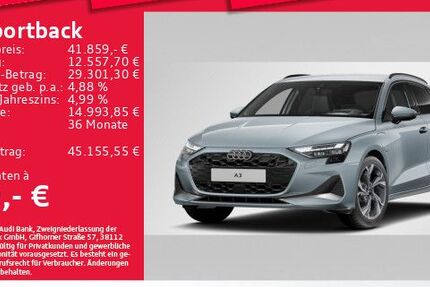 Audi A3 6.345 km 41.859 &euro; Eching 85386