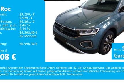VW T-Roc 8.000 km 28.990 € Gersthofen 86368