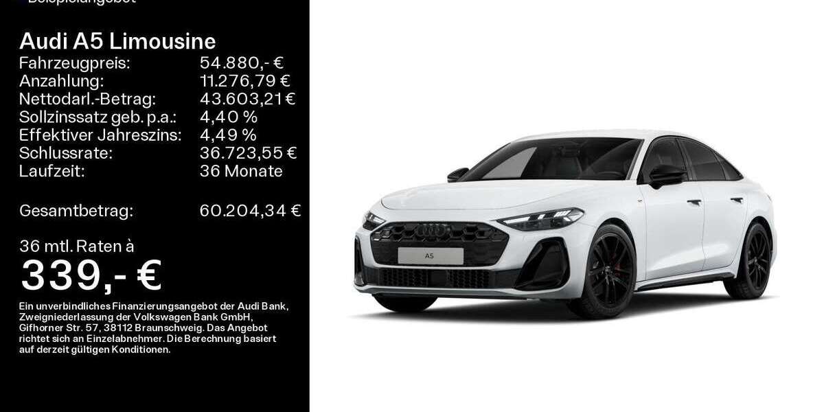 Audi A5 9.772 km 54.880 &euro; Hofheim 65719
