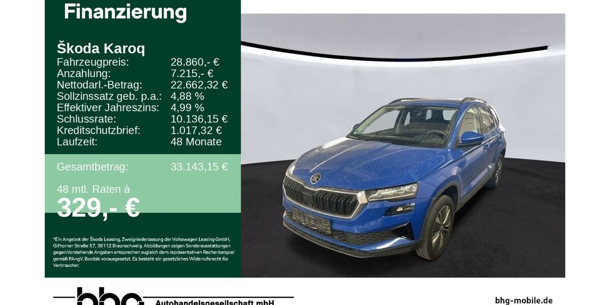Skoda Karoq 80.463 km 28.330 &euro; Kehl 77694