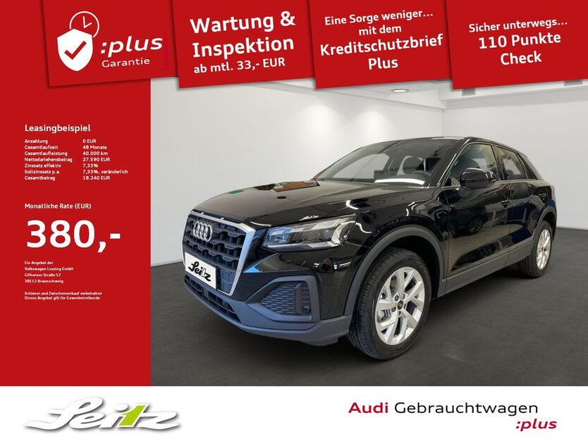 Audi Q2 6.000 km 27.390 € Kempten 87435