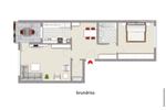 Etagenwohnung Villingen-Schwenningen Schwenningen - 2.5 Zimmer, 67 m&sup2;, 195.000&euro; | Angebot:26757852