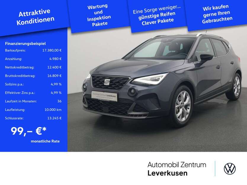 Seat Arona 4.979 km 17.380 € Leverkusen 51379