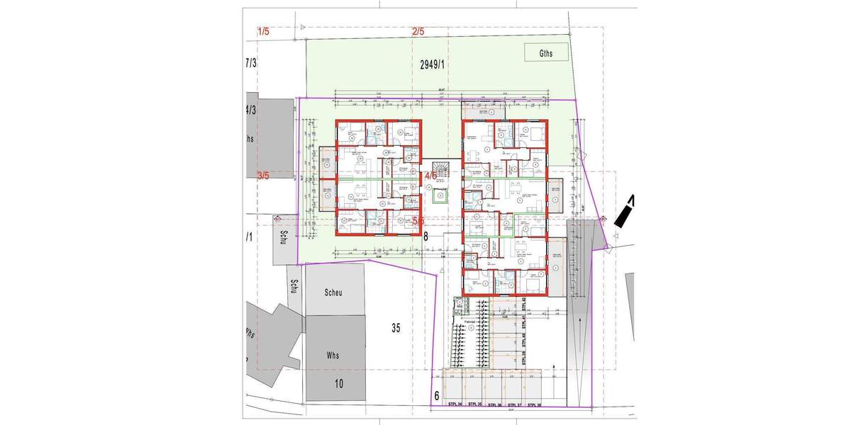 Etagenwohnung Karlsbad Spielberg - 2 Zimmer, 75 m&sup2;, 414.480&euro; | Angebot:25706123