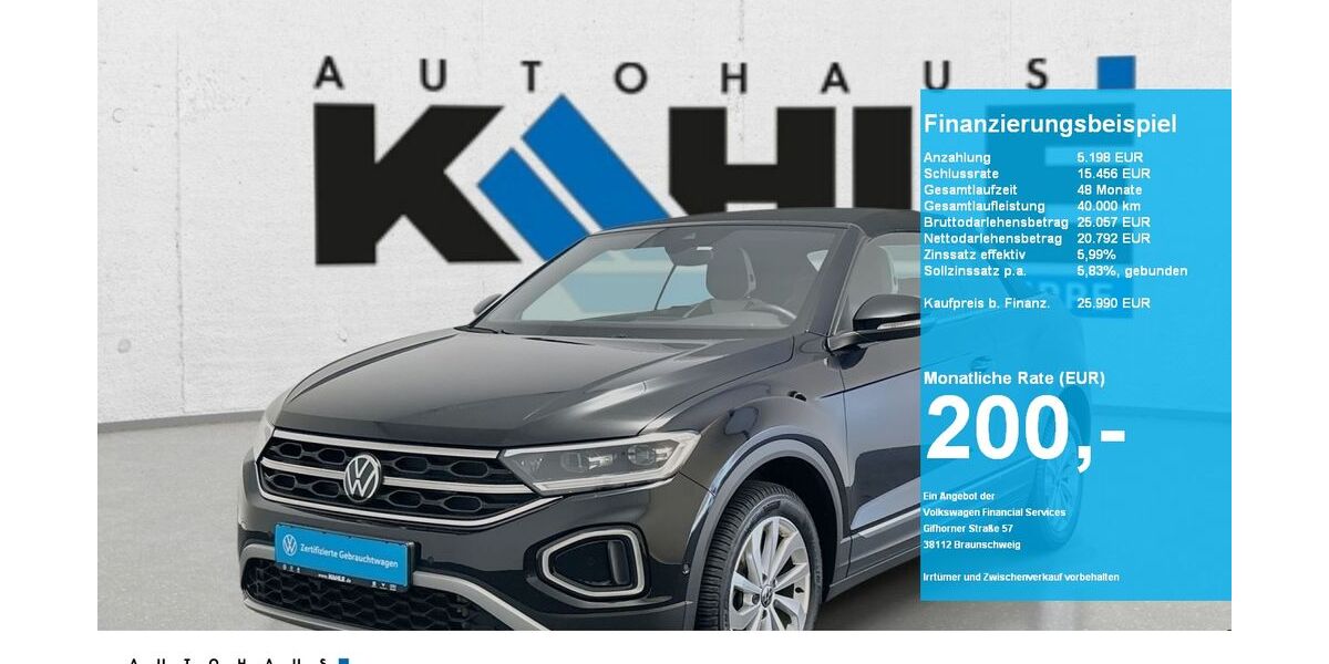 VW T-Roc 29.986 km 25.990 &euro; Neustadt am Rübenberge 31535