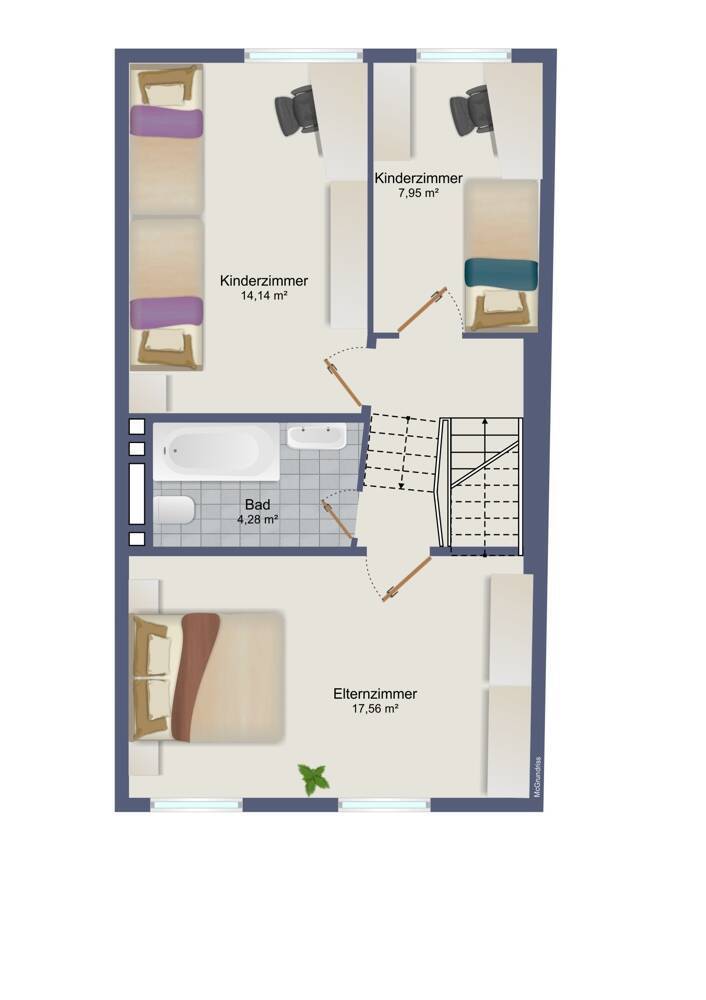 Reihenmittelhaus zur Miete