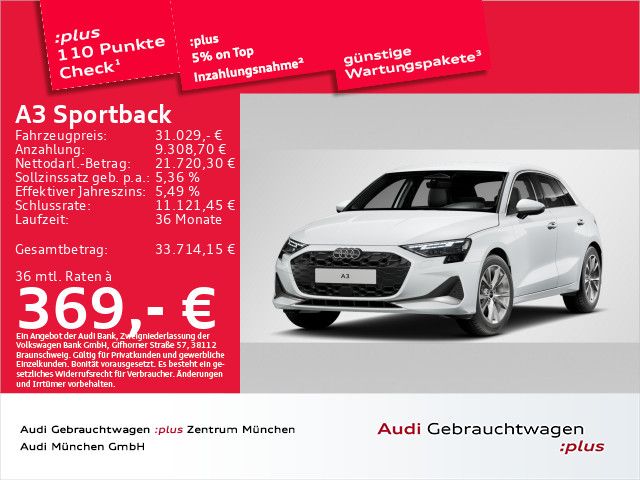 Audi A3 21.510 km 31.029 &euro; Eching 85386