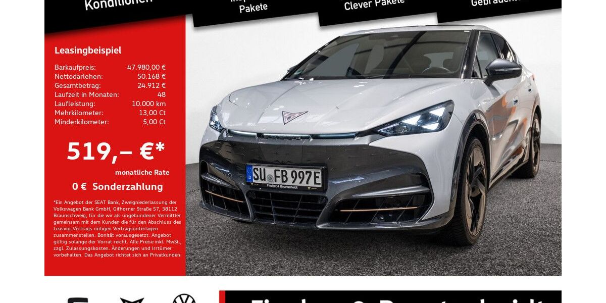 Cupra Tavascan 7.237 km 47.980 &euro; Lohmar 53797