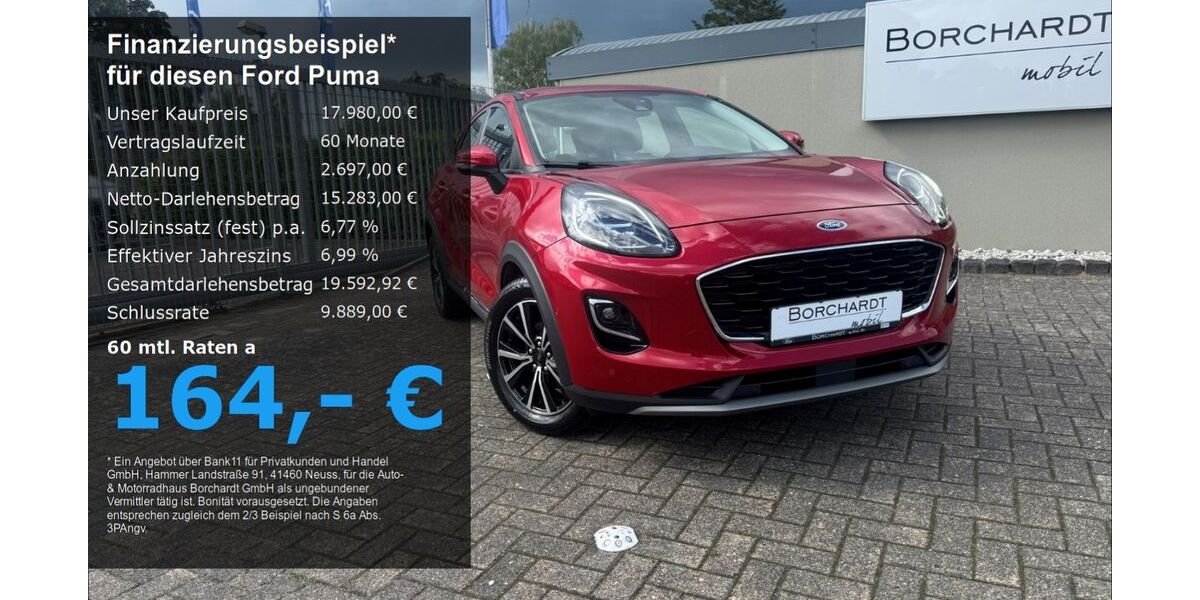 Ford Puma 56.759 km 16.980 &euro; Stemwede - Dielingen 32351