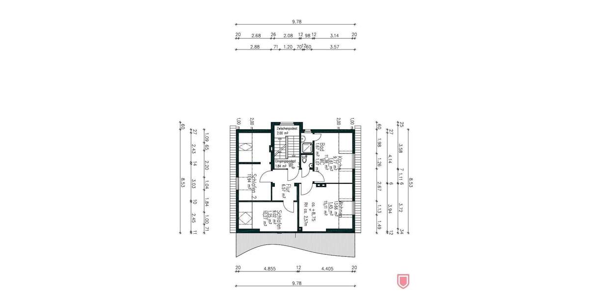 3-Familienhaus mit großem Garten zentral in Vellmar 9 zimmer