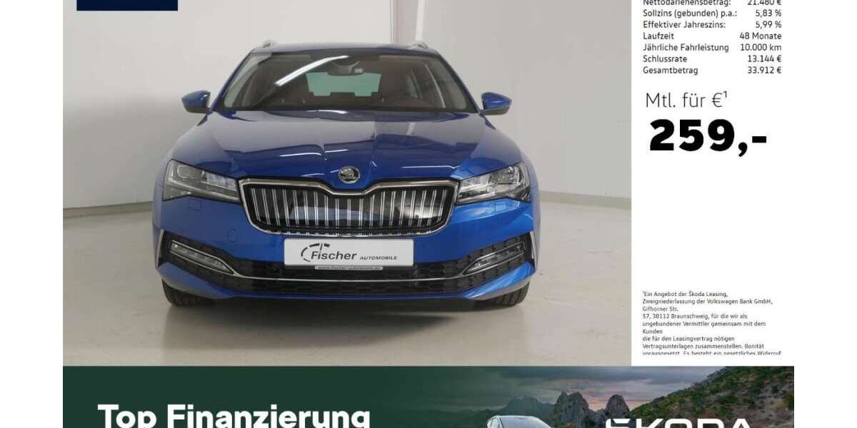 Skoda Superb 46.168 km 26.980 &euro; Amberg 92224
