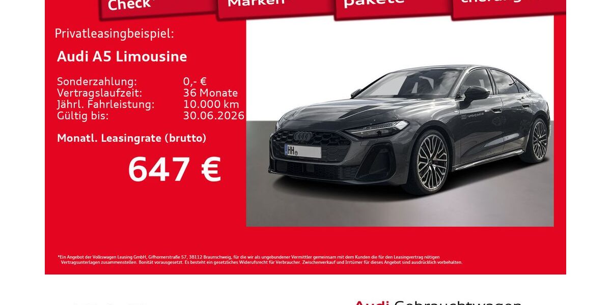Audi A5 1.895 km 67.446 &euro; Hamburg 22529