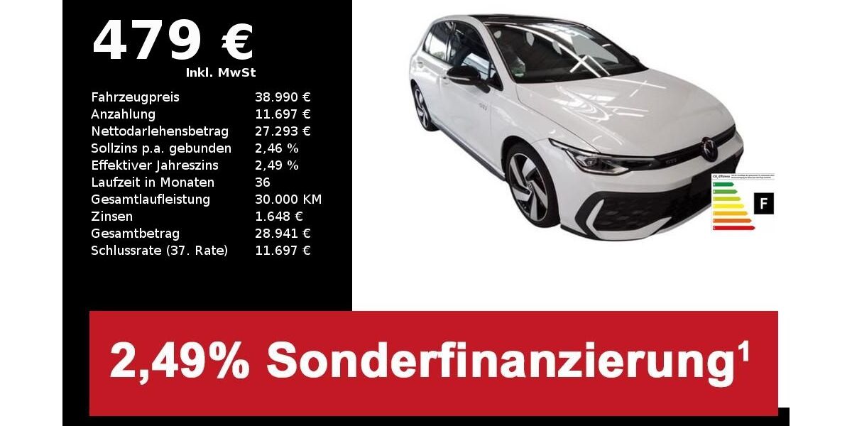VW Golf 10.520 km 38.330 &euro; Hilpoltstein 91161