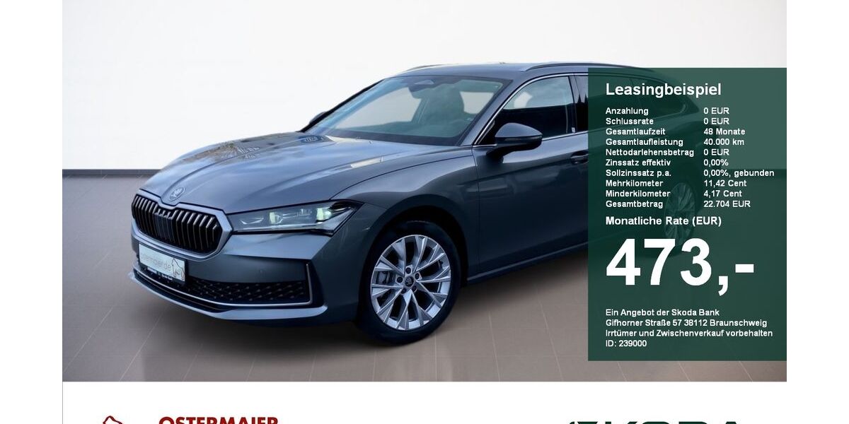 Skoda Superb 4.500 km 44.530 &euro; Eggenfelden 84307