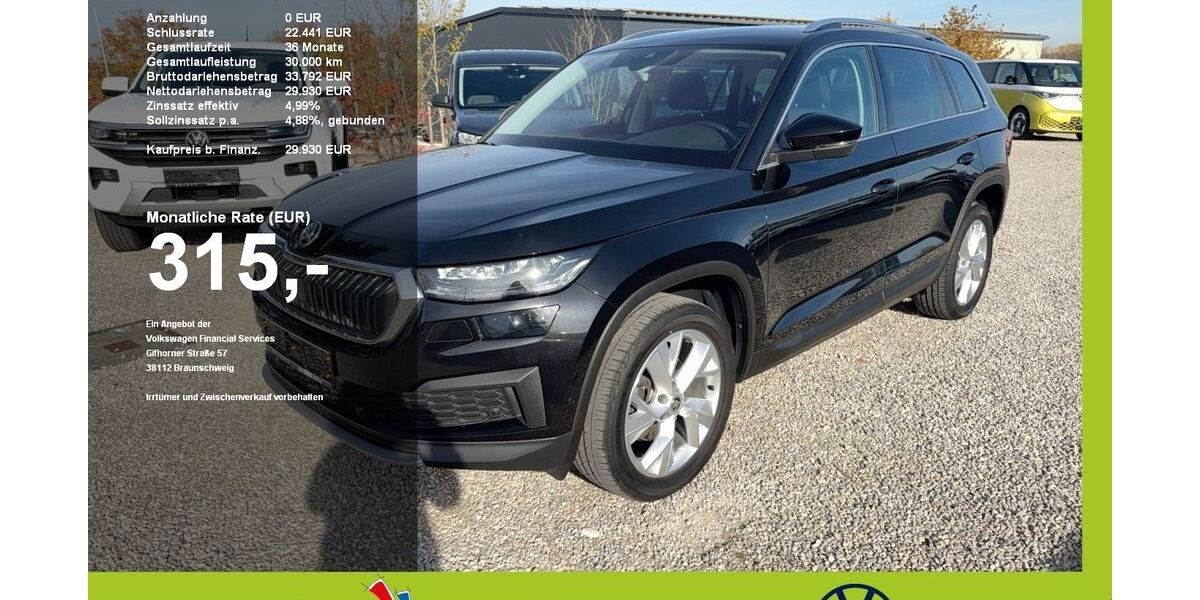 Skoda Kodiaq 42.400 km 29.930 &euro; Mainburg 84048