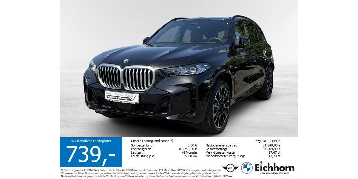 BMW X5 3.002 km 81.750 &euro; Miltenberg 63897