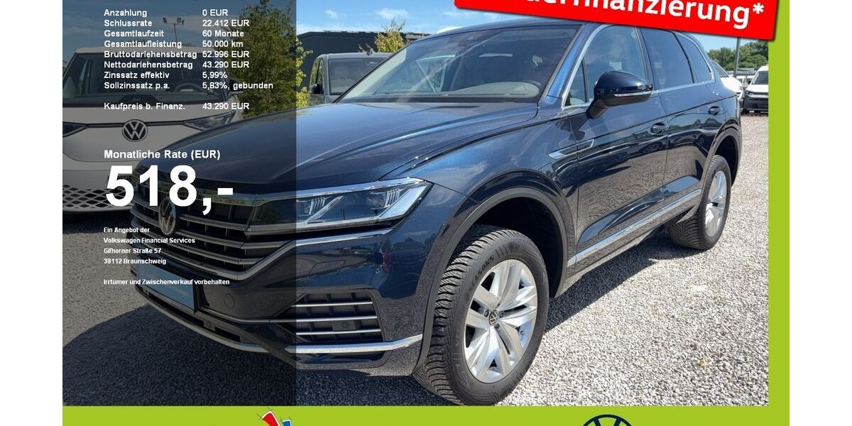 VW Touareg 65.000 km 43.290 &euro; Mainburg 84048