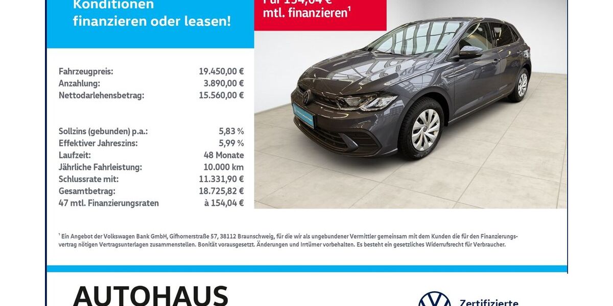 VW Polo 24.198 km 18.980 &euro; Bitterfeld-Wolfen 06749