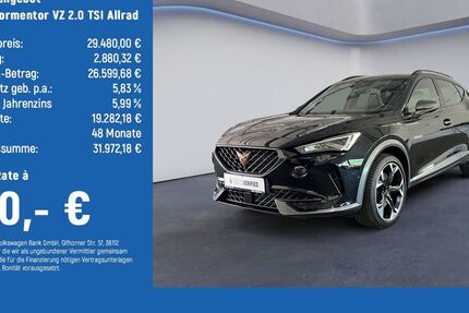 Cupra Formentor 35.400 km 29.480 &euro; Göttingen 37081