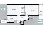 Dachgeschoßwohnung Stuttgart Stuttgart-West - 2 Zimmer, 55 m&sup2;, 290.000&euro; | Angebot:27046351