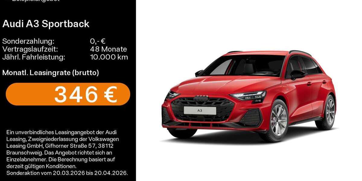 Audi A3 8.200 km 40.599 &euro; Hanau 63452