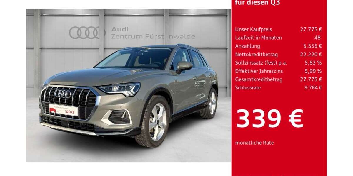 Audi Q3 36.911 km 27.275 &euro; Fürstenwalde/Spree 15517