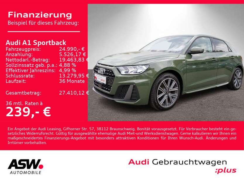 Audi A1 5.300 km 24.991 € Heilbronn 74074