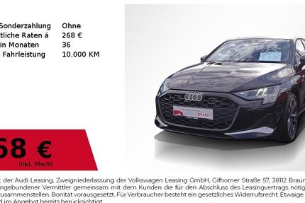 Audi A3 1.819 km 32.880 € Lauf an der Pegnitz 91207