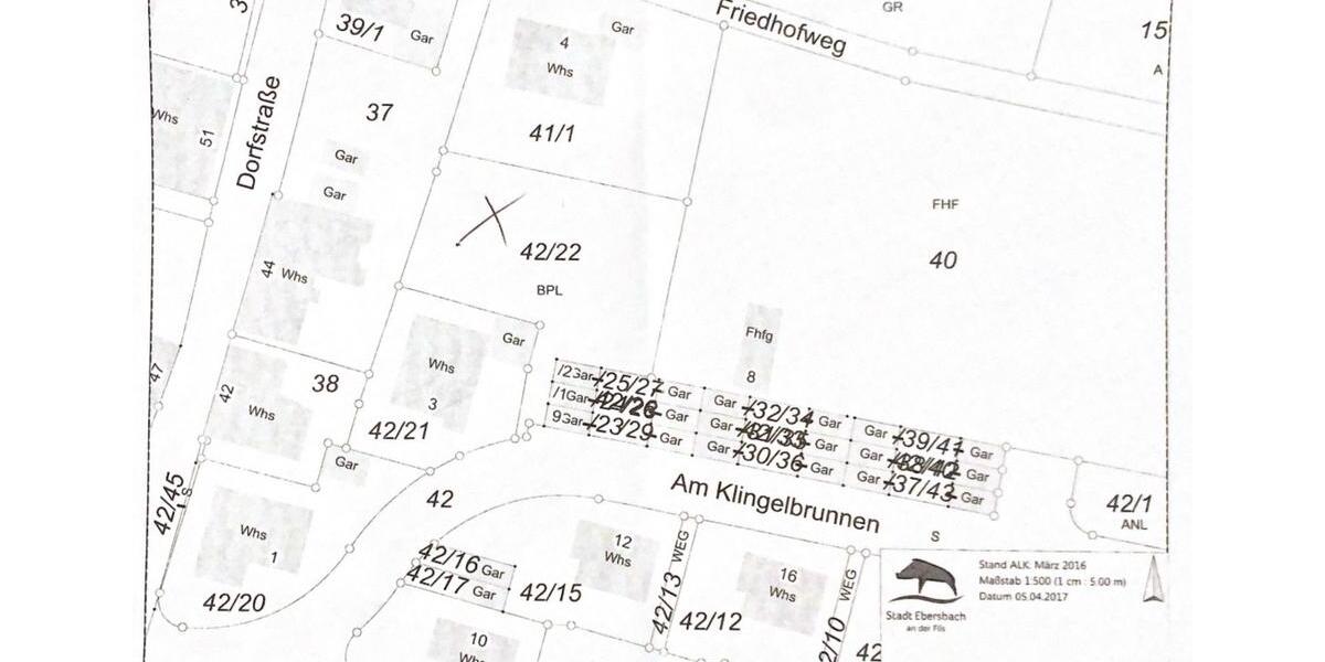 Grundstück Ebersbach an der Fils - 460.000&euro; | Angebot:24551334