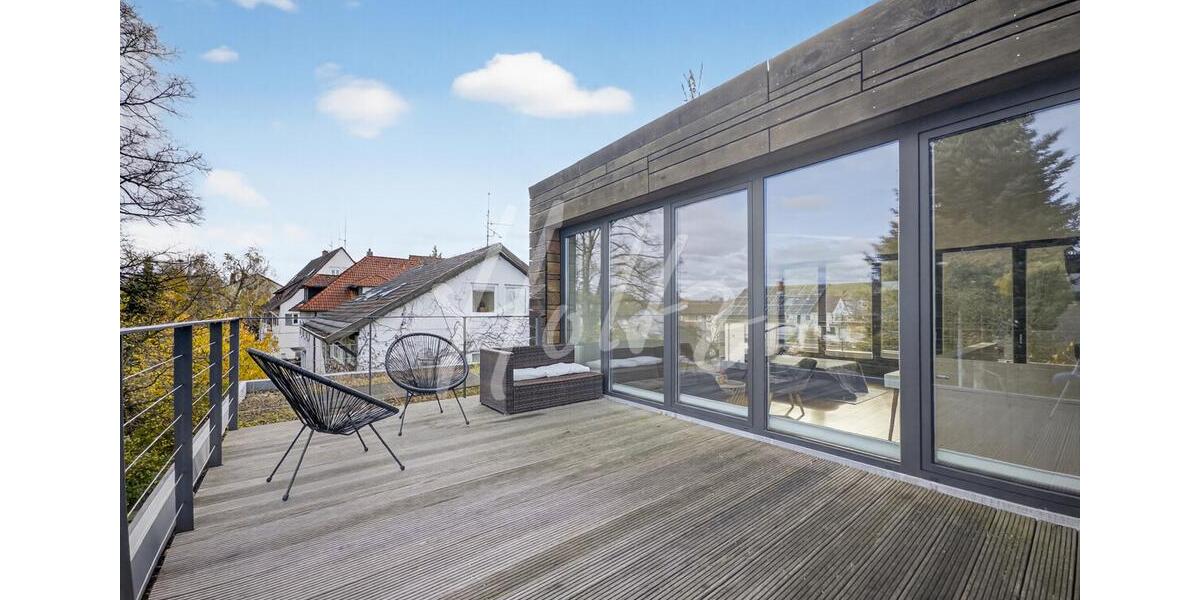 Modernes Architektenhaus mit großer Dachterrasse – stilvolles Wohnen - FR-St. Georgen 4 zimmer