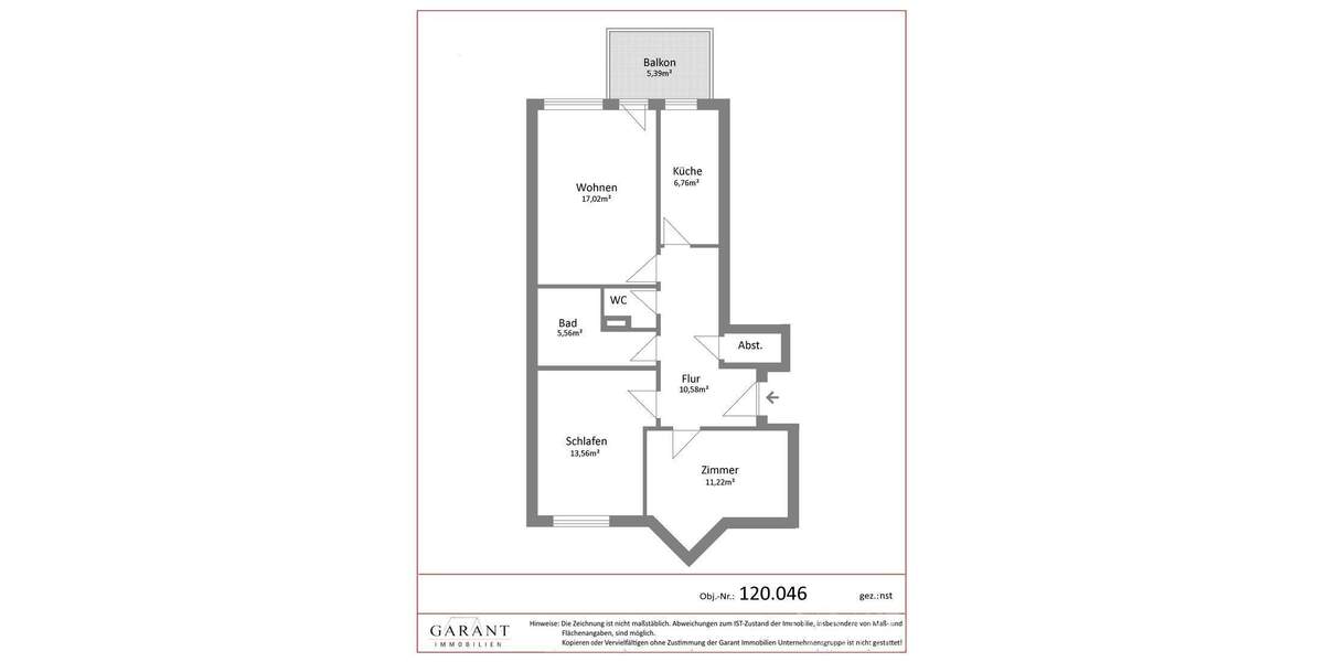 Etagenwohnung Kernen im Remstal Rommelshausen - 3 Zimmer, 70 m&sup2;, 298.000&euro; | Angebot:25746483